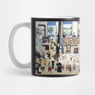 grandma moses - The Quilting Bee Mug